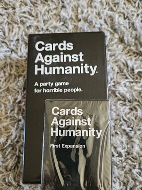 Cards Against Humanity Party Game Set - Black